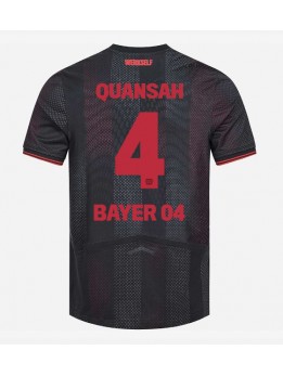 Billige Bayer Leverkusen Jarell Quansah #4 Hjemmedrakt 2025-26 Kortermet
